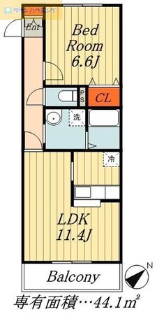 エスペランサの物件間取画像